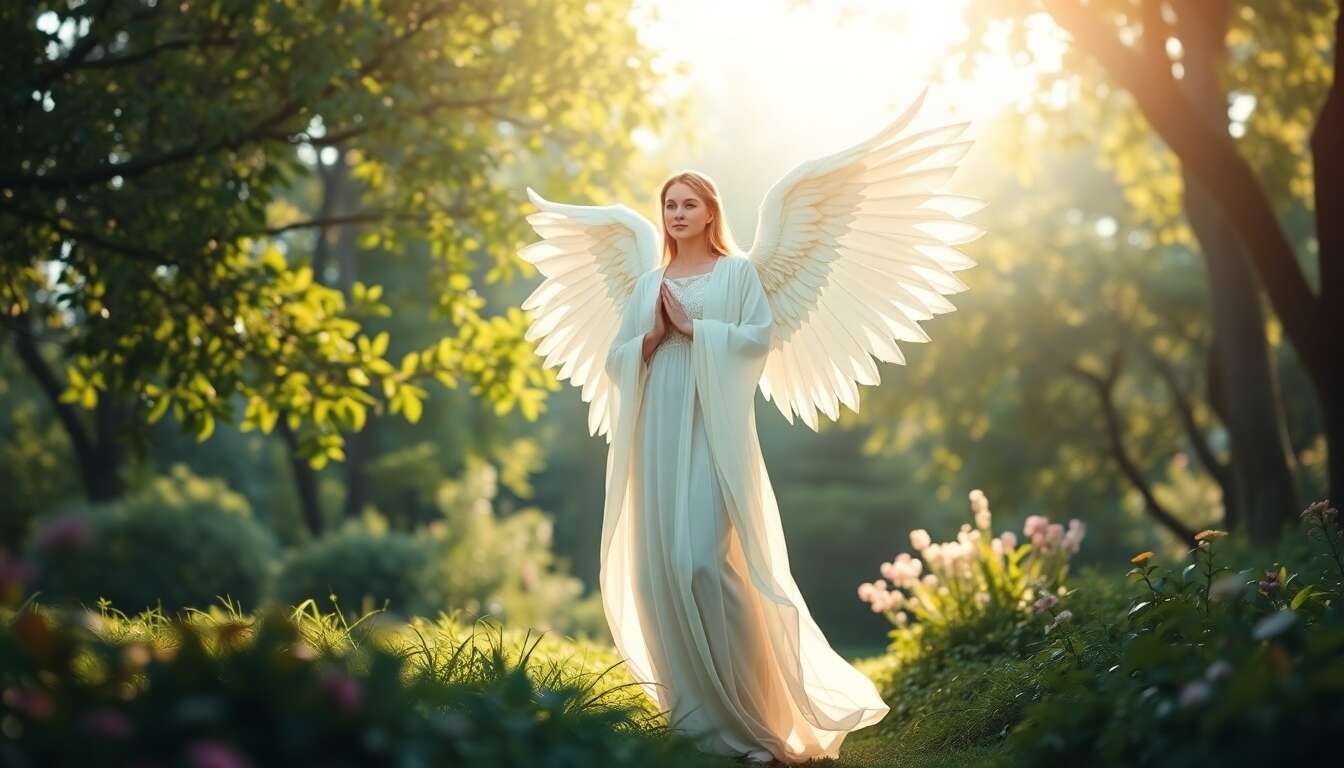 Pri&egrave;re et invocation &agrave; l'ange gardien menadel