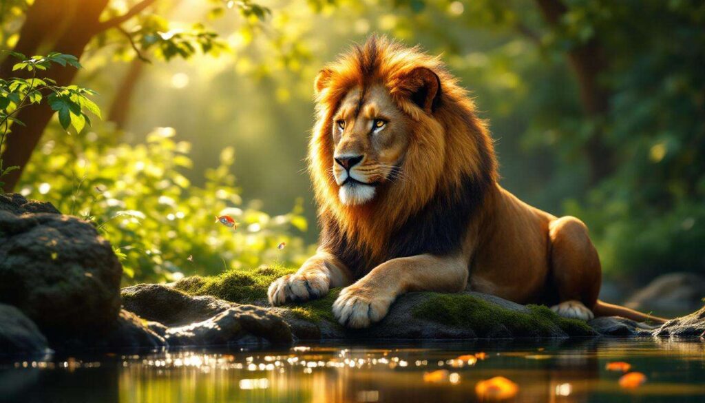 Lion Ascendant Poissons : signification et Influence