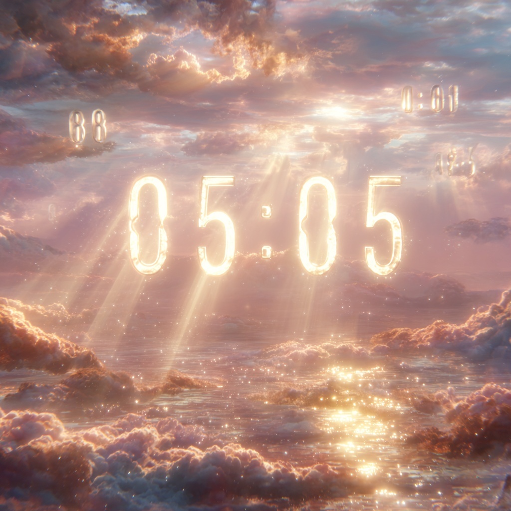 Signification de l'heure miroir 05h05