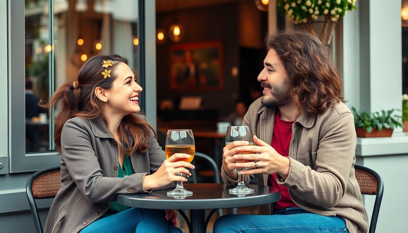 Entente amicale entre b&eacute;lier et lion