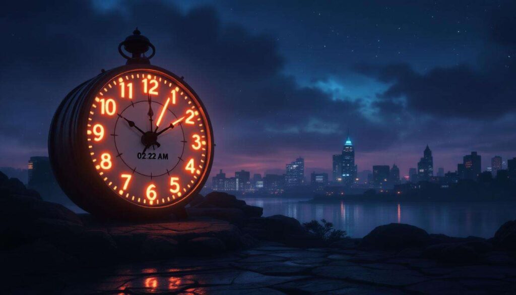 Interprétation et Signification de l'Heure Miroir 02h22