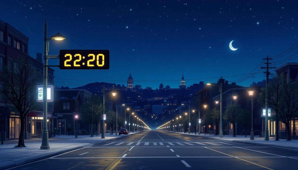 Que signifie l'heure miroir 22h20 ?