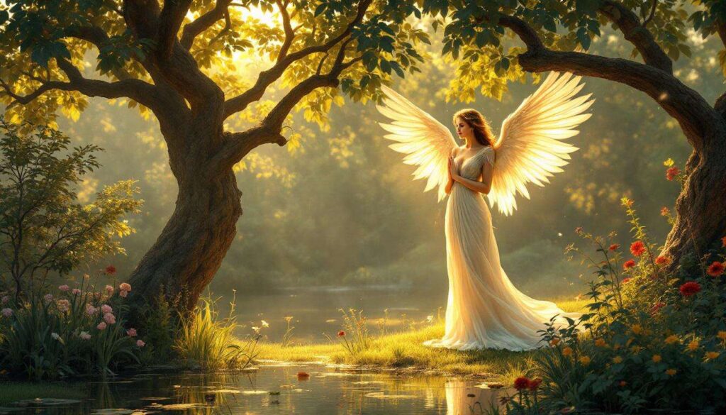 Rituel personnalisé avec l'ange Melahel : découvrez ses bienfaits